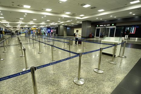 Aeroparque cerrado en agosto por obras. Aeroparque cerrado en agosto por obras.
