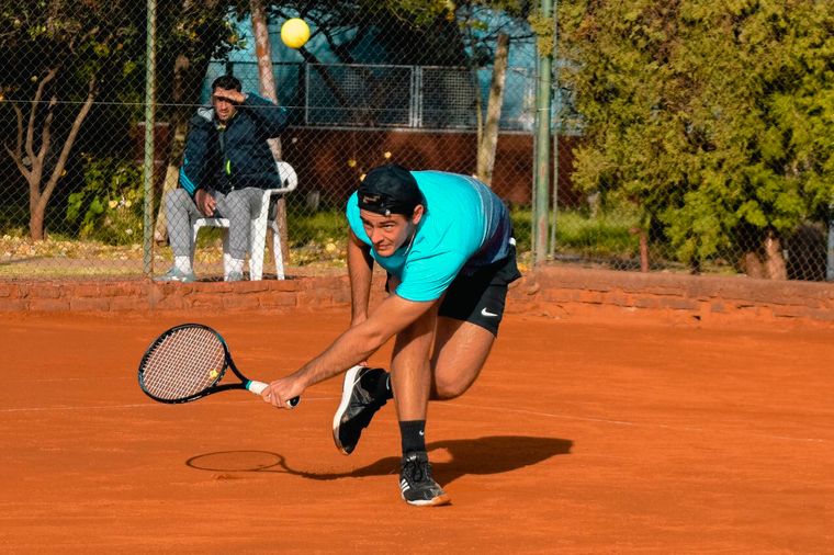 El tenista Leonardo Aboian fue suspendido por 6 años del circuito.