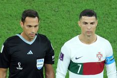 Facundo Tello El argentino ya dirigió a Portugal en el Mundial, y será el segundo argentino consecutivo en arbitrar a Marruecos. Foto: EFE