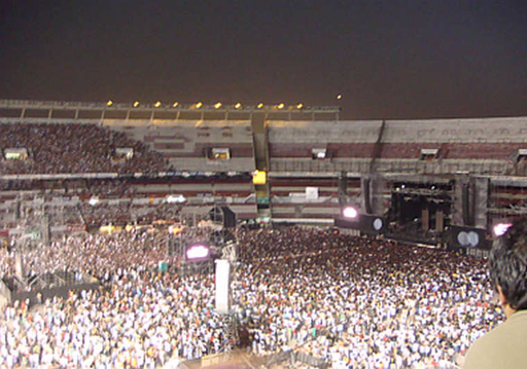 ¿Chau a los recitales en River? Foto: web