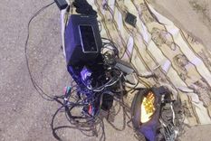 Los elementos que fueron secuestrados Foto: Prensa Seguridad