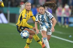 Las chicas argentinas no pudieron con Suecia. Foto: Télam Las chicas argentinas no pudieron con Suecia. Foto: Télam