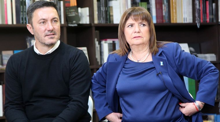 Bullrich El incómodo momento de Bullrich en Chaco. Crédito: NA Foto: NA