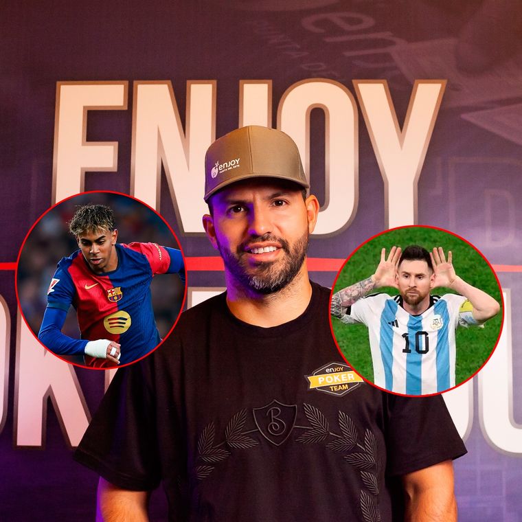 El Kun se metió en el debate: ¿qué separa a Messi de Yamal? Foto: Archivo Mdz