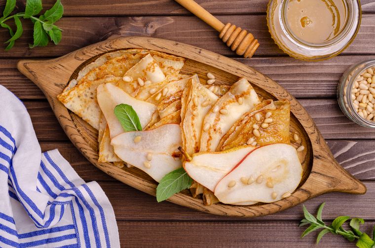 Panqueque de pera en minutos: receta fácil y perfecta para compartir