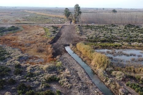 Aysam conduce los líquidos cloacales hacia una finca ubicada en el límite entre Guaymallén y Lavalle. Aysam conduce los líquidos cloacales hacia una finca ubicada en el límite entre Guaymallén y Lavalle.