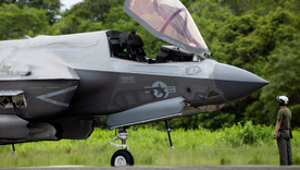 El gobierno de Trump envió 10 cazas F-35 de última generación a la antigua base de Roosevelt Roads.