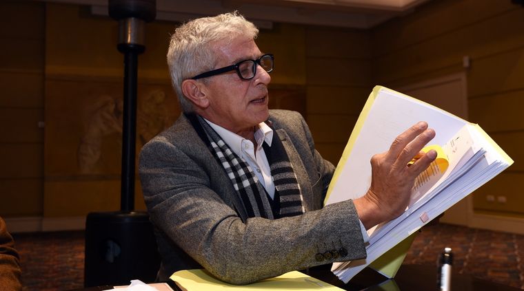 Mariano Cuneo Libarona acompañó al juez Walter Bento durante su exposición ante la Comisión de Acusación del Consejo de la Magistratura Foto: ALF PONCE MERCADO / MDZ