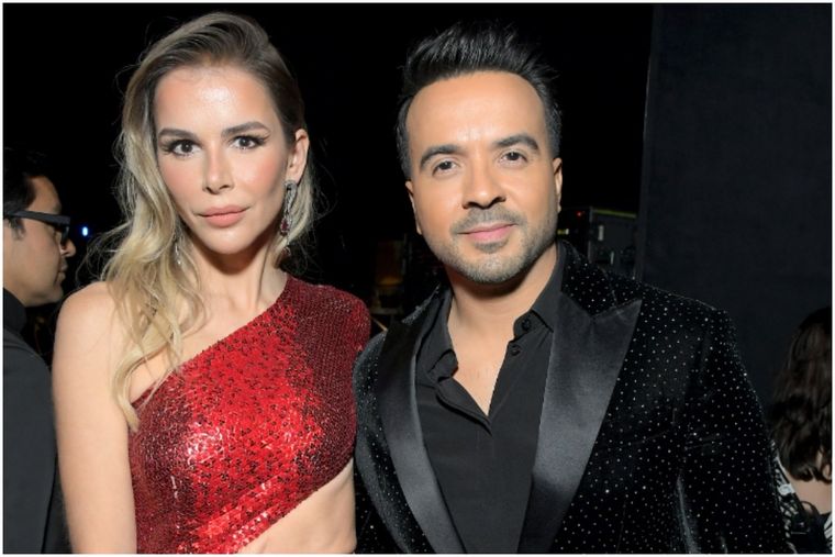 Luis Fonsi junto a su esposa Águeda López. Foto: Instagram