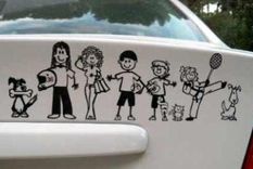 ¿pegaste esto en tu auto? pensa en quitarlos