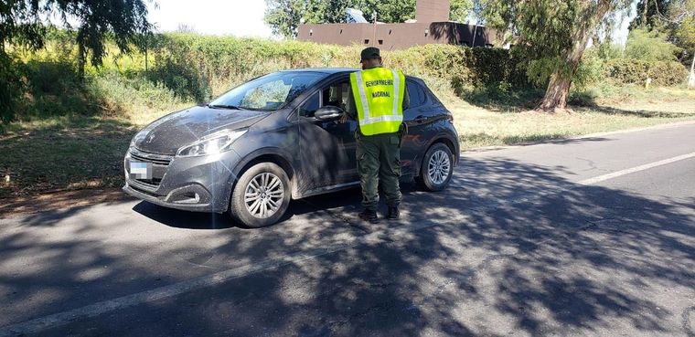 Prevención El control está ubicado en Ruta 20 y Avenida Hipólito Yrigoyen. Foto: Gendarmería. Foto: Imagen ilustrativa