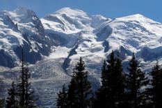 Se cree que la caja metálica provenía de uno de dos aviones de Air India que se estrellaron contra el Mont Blanc hace más de medio siglo. Foto: GETTY IMAGES
