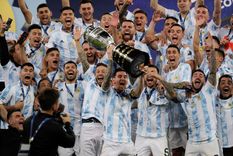 Argentina ganó la Copa América. Foto: EFE