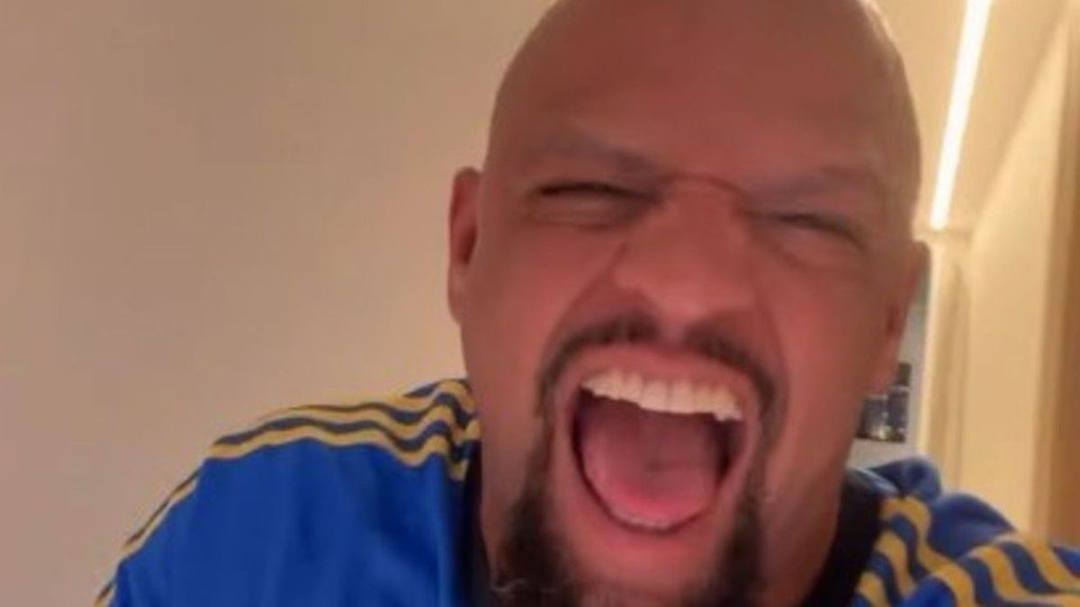 Video: el alocado festejo de Felipe Melo por el triunfo de Boca, con una picante burla a River