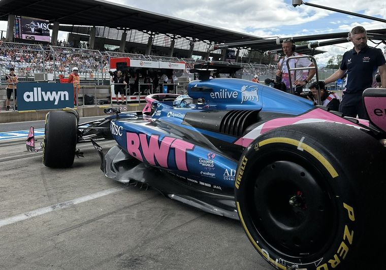 Franco Colapinto llega a Silverstone con la ilusión de sumar Franco Colapinto llega a Silverstone con la ilusión de sumar