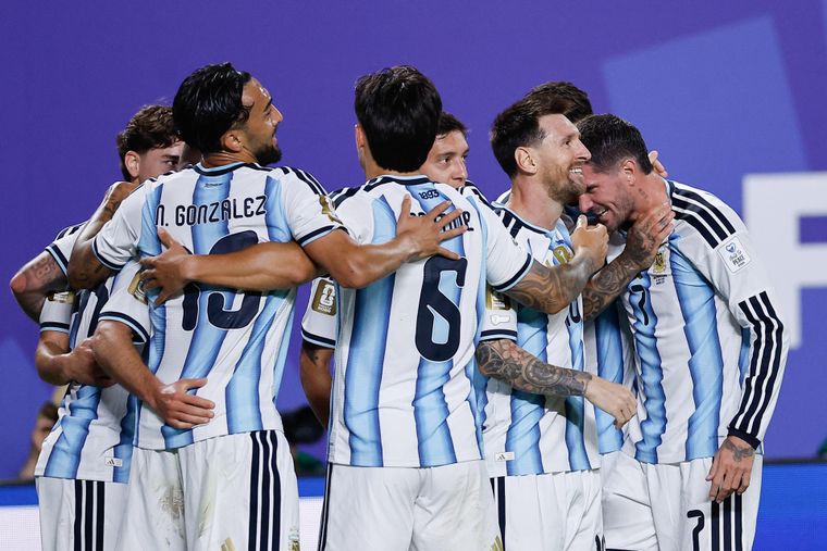 Jimena Barón estuvo presente en el último partido de Argentina. Jimena Barón estuvo presente en el último partido de Argentina.