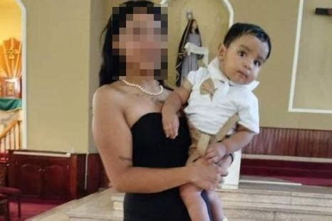 Thiago Altamirano y su madre, hoy detenida por la muerte del bebe. Thiago Altamirano y su madre, hoy detenida por la muerte del bebe.
