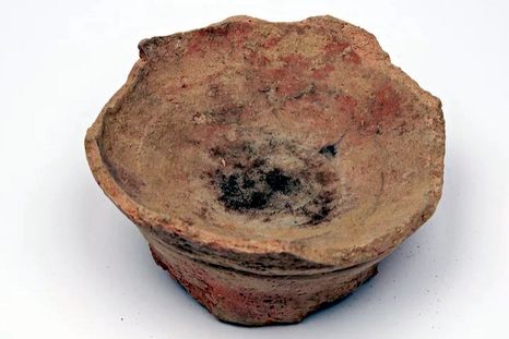 Uno de los antiguos dispositivos de fumigación utilizados en la inhalación de sustancias nocivas. Foto: Dpa.