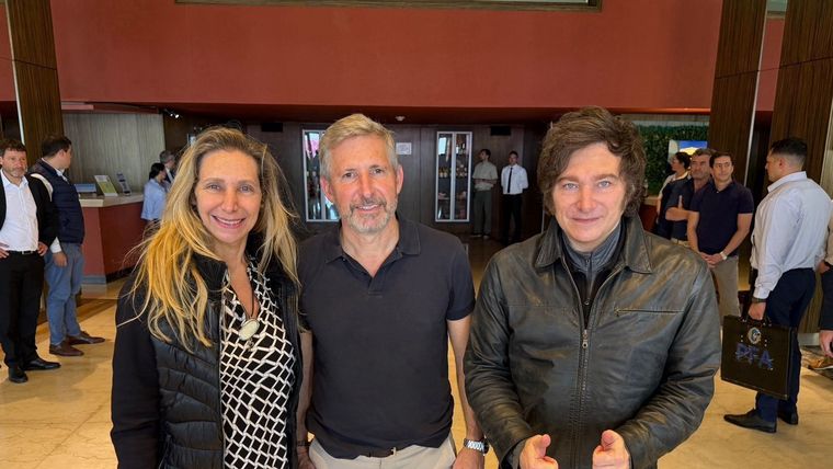 Javier Milei y Rogelio Frigerio son parte de La Libertad Avanza en Entre Ríos.
