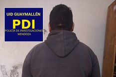 Uno de los detenidos Foto: Ministerio de Seguridad