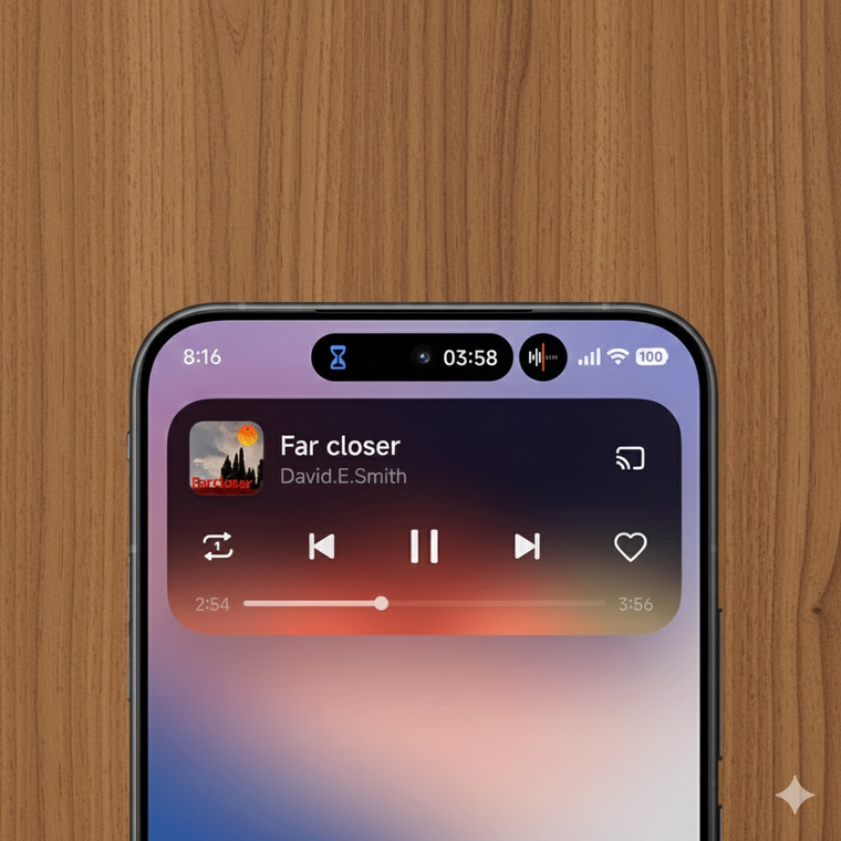 La novedad más esperada de HyperOS 3: HyperIsland o Híper Isla. La novedad más esperada de HyperOS 3: HyperIsland o Híper Isla.