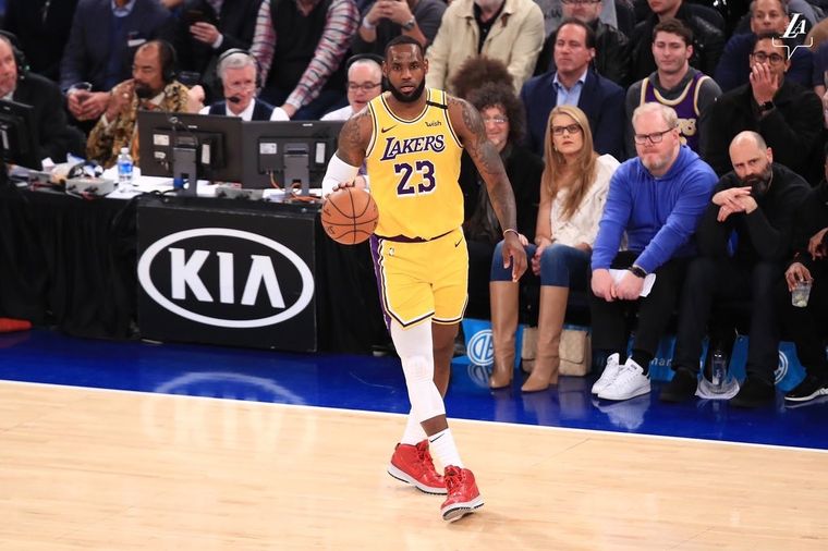Los Ángeles Lakers Foto: @LosLakers
