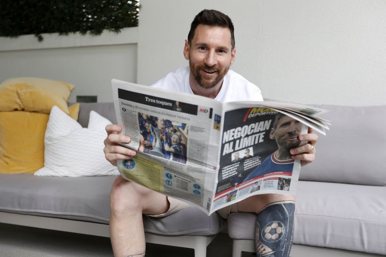 Lionel Messi confirmó su próximo paso en la carrera. Foto: Gentileza Mundo Deportivo