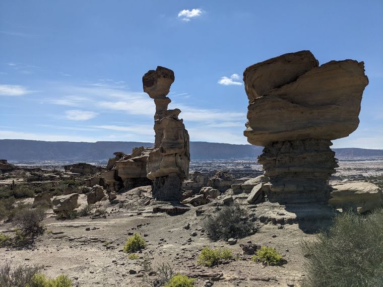 Fracción de formación “El Submarino” en IschigualastoFoto María Belén Boccardo