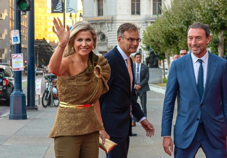 Máxima de gala. En este evento la verás con un look muy diferente. Foto: Instagram @koninklijkhuis