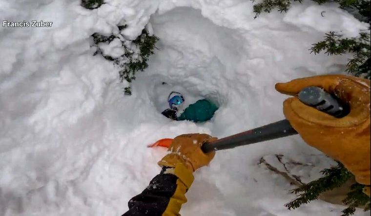 rescate Captura de pantalla del rescate. Foto: Captura de pantalla.