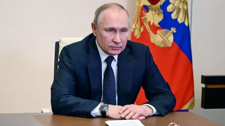 El presidente de Rusia, Vladimir Putin. Foto: GETTY IMAGES
