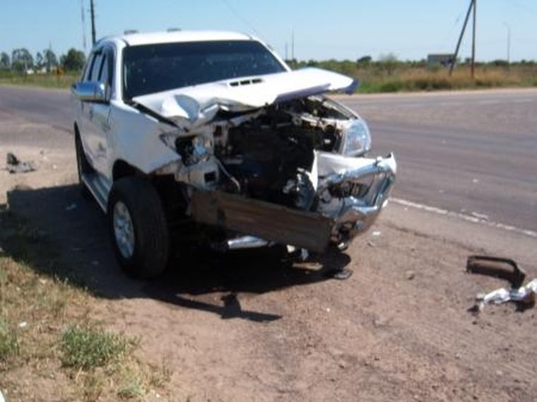 Camioneta El conductor no pudo esquivar al niño. Imagen ilustrativo.
