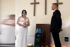 boda ChatGPT Reece Wiench y Deyton Truitt se casaron frente a un chatbot. Foto: Twitter.