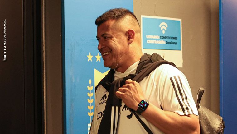 Almirón habló de Valentín Barco y su paso por Boca. Foto: @ColoColo