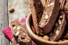 Biscotti de chocolate doble horneado: crujientes y aromáticos Foto: Shutterstock