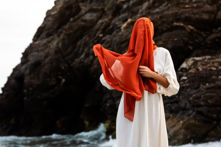 Paso a paso para limpiar el vestido de gaza Foto: Pixabay