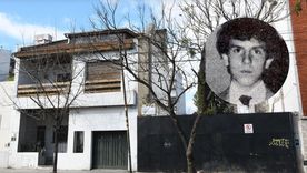 La casa donde hallaron los restos de Diego Fernández La casa donde hallaron los restos de Diego Fernández