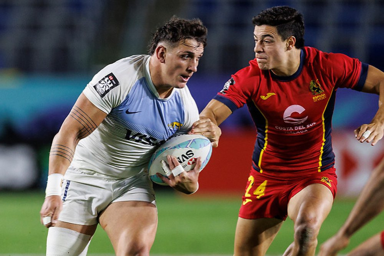 Los Pumas Seven comenzaron de la mejor manera en Los Ángeles Foto: Los Pumas Seven - Instagram