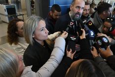 Natacha Romano y Mauricio Cardello, abogados de la supuesta víctima. Foto: ALF PONCE MERCADO / MDZ