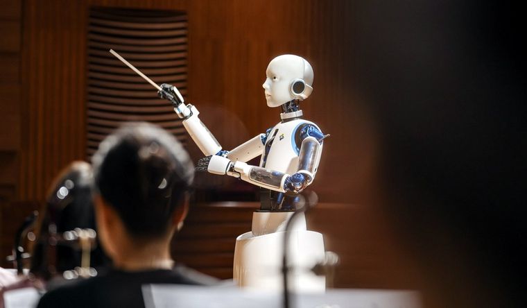 robot Ever 6 Ever 6 sorprendió con su precisión. Foto: Iweb2.