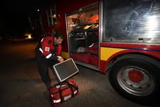 Actuaron bomberos de la Capital. Foto ilustrativa Foto: Maximiliano Ríos/MDZ