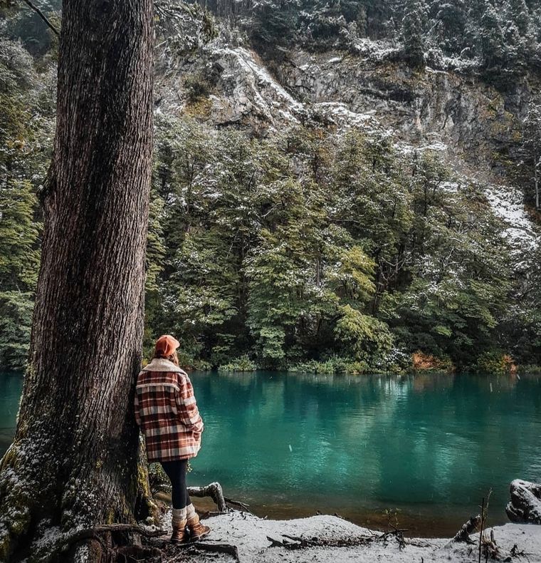 Río Rivadavia, Chubut. Foto: @gabychavez86
