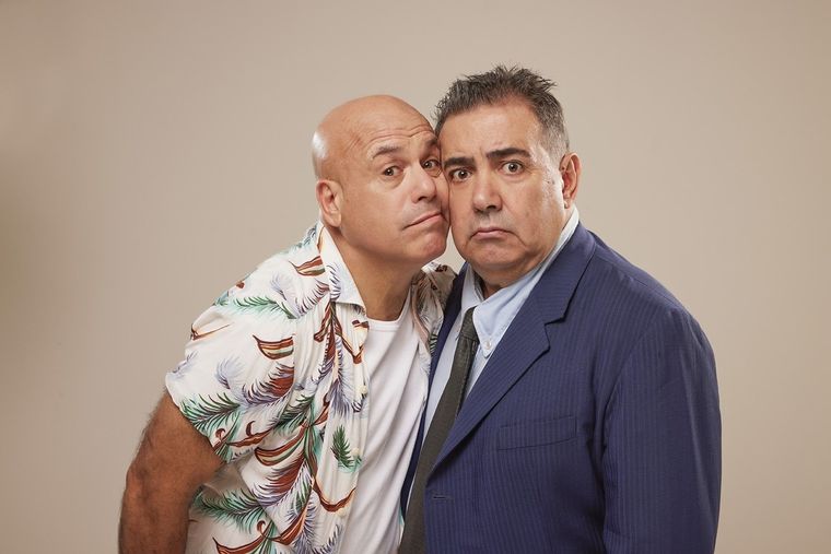 Diego Pérez y el Bicho Gómez. Foto: Nicolás Colman