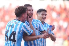 Maravilla Martínez, autor del gol. Foto: Télam Maravilla Martínez, autor del gol. Foto: Télam