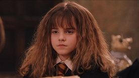 Emma Watson como Hermione Granger en Harry Potter y la piedra filosofal