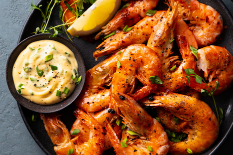 Camarones a la parrilla fáciles Camarones a la parrilla fáciles