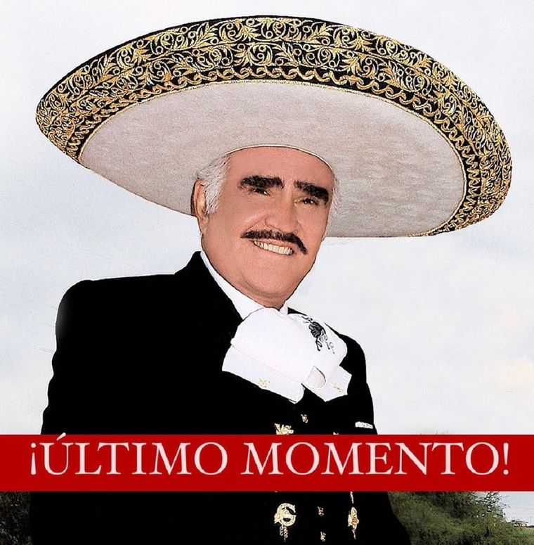 Vicente Fernández volvió a preocupar a todos por su estado de salud. Foto: Instagram