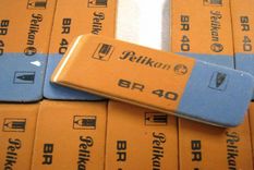 fin del mito: el lado azul de la goma no es para borrar tinta