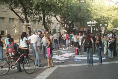 MDZol | La mayoría de los asistentes eran estudiantes universitarios. Foto: MDZ