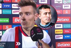 Braida explotó contra el árbitro tras el empate de San Lorenzo. Foto: captura de TV Braida explotó contra el árbitro tras el empate de San Lorenzo. Foto: captura de TV